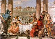 Giovanni Battista Tiepolo The Banquet of Cleopatra oil painting artist